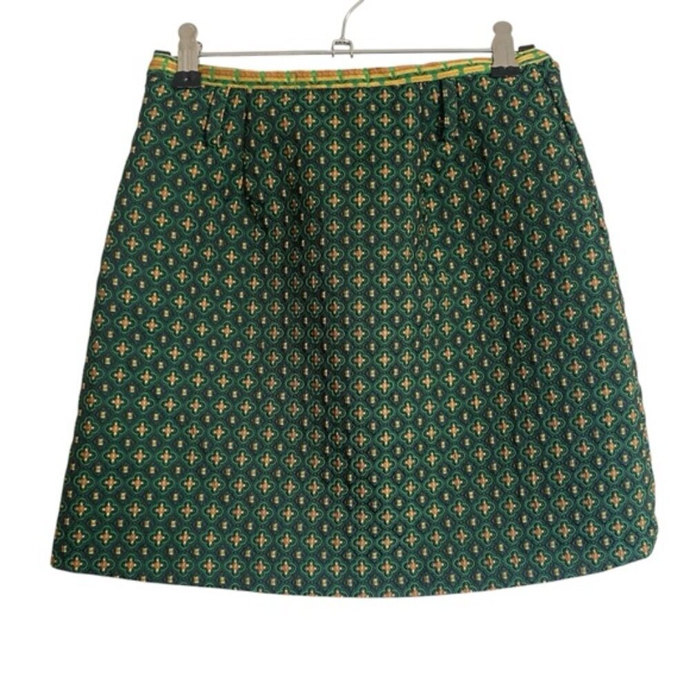 Urban Outfitters - Green Shamrock Print Mini Skirt - XS - Vietnam - Picture 3 of 7